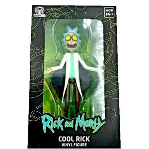 Rick and Morty‎ Cool Rick Vinyl Figure CultureFly Collectible 5 Inch New